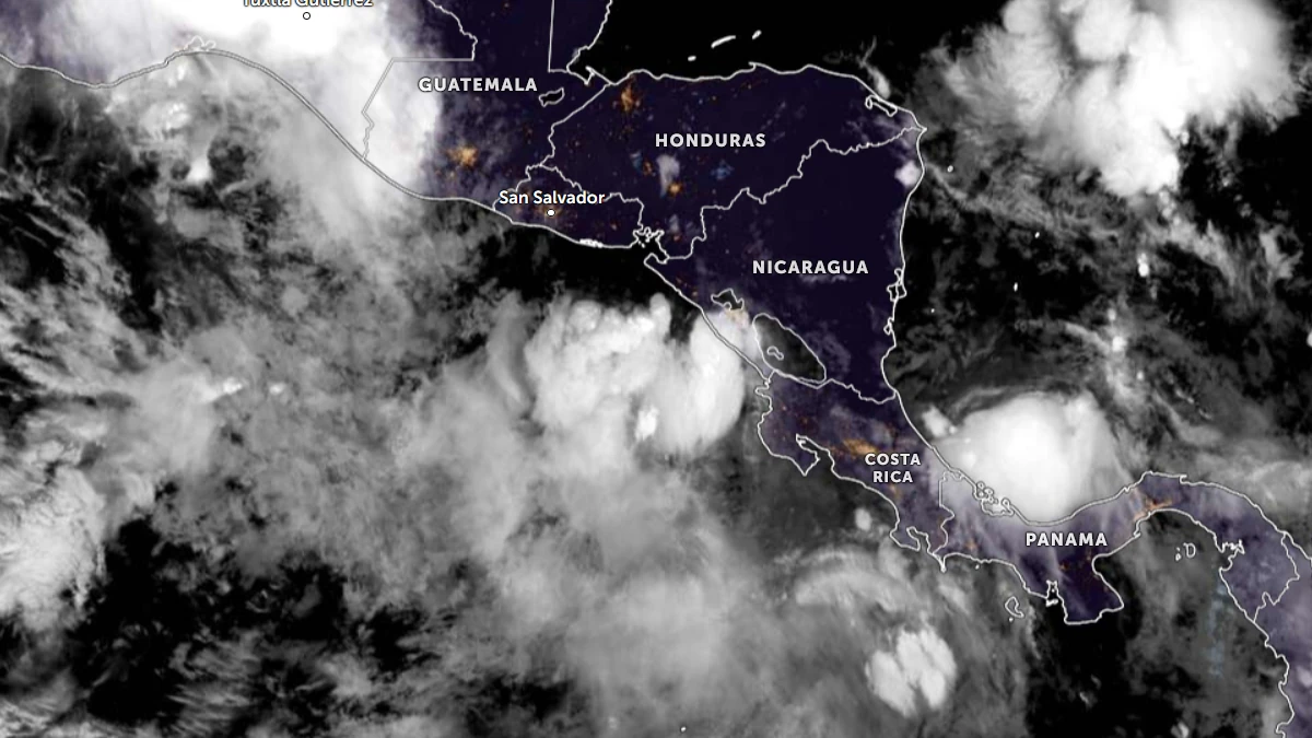 Satellite Image Of Tropical Storm Cristina At 0640 Utc On June 9 2026