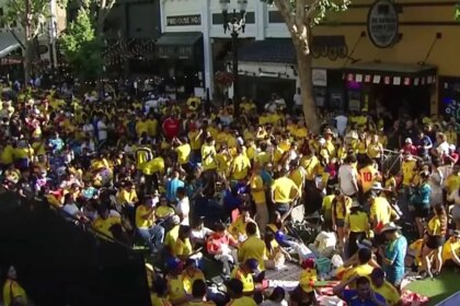Thousands Expected In Downtown San Jose For Mexico Vs. South Korea Match