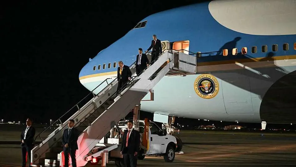 Air Force One fue señuelo por posible amenaza a Biden