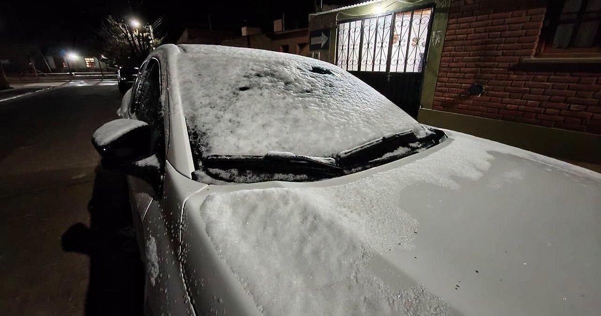 Frío polar y nieve azotan La Quiaca