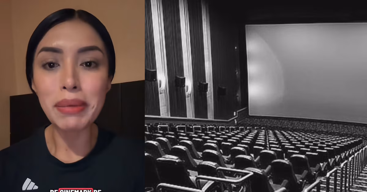 Mujer denuncia acoso de hombre en baño de cine en San Miguel