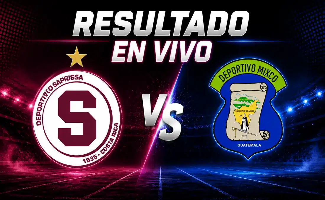Saprissa vs Mixco en vivo resultado y minuto a minuto