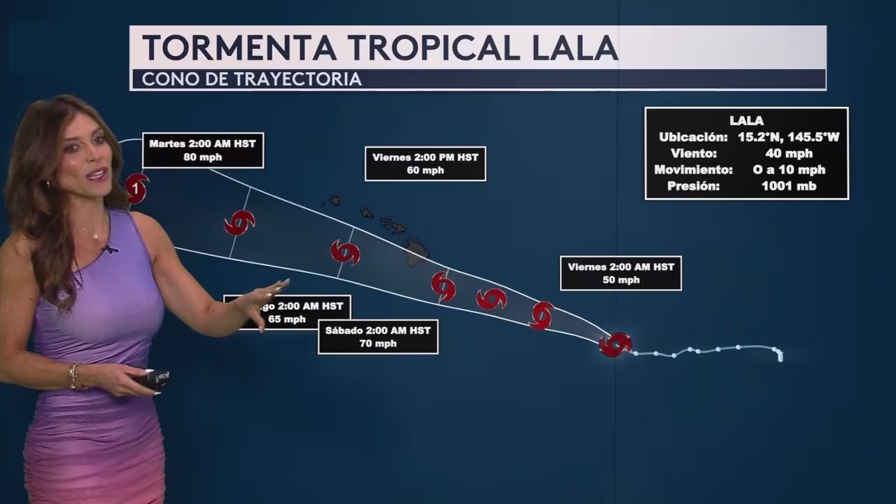 Tormenta Lala: zonas bajo alerta en EE. UU.