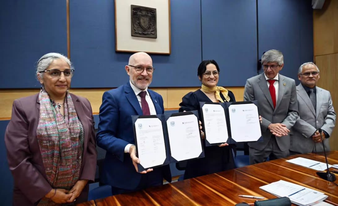 UNAM firma alianza para prevenir desastres naturales