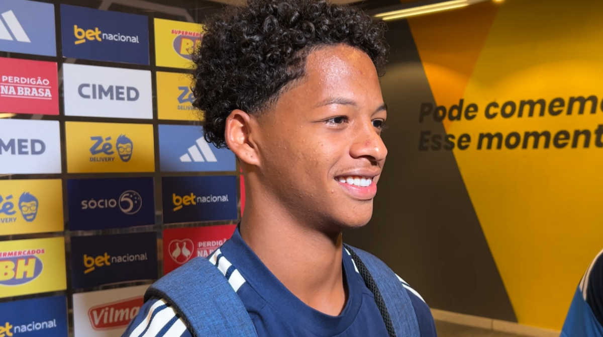 Ze Lucas se emociona tras debutar con el Cruzeiro