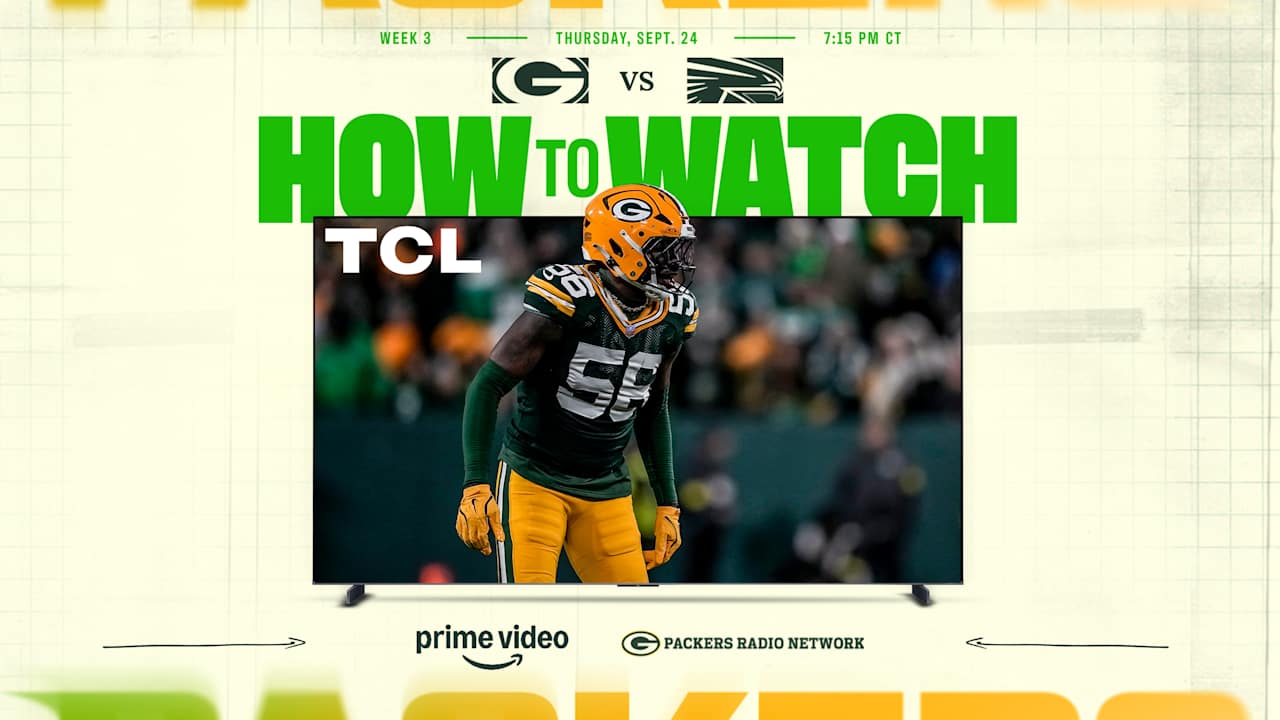 Packers vs Falcons como ver en vivo por television y radio